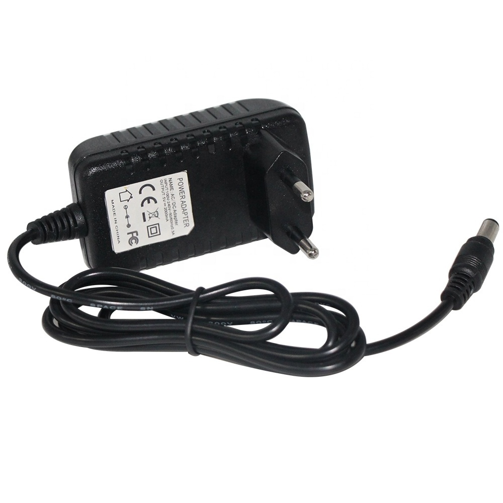 Power Supply 3-12 V, AC DC Adapter Power Supply 30 W with 6 Pieces Removable Adapter Tips