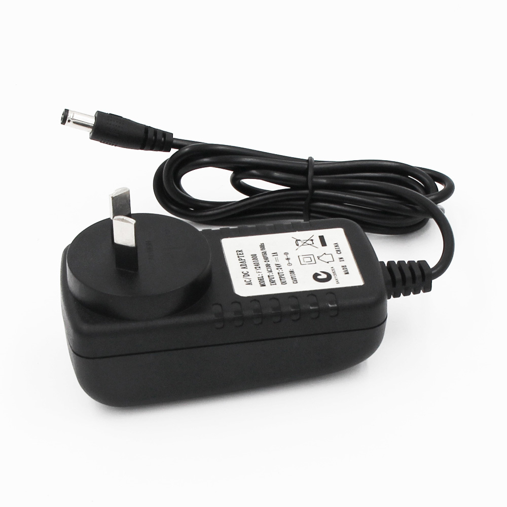 AC100V-240V DC Charger Transformer 24 Volt DC Power Supply Adapter AU Plug