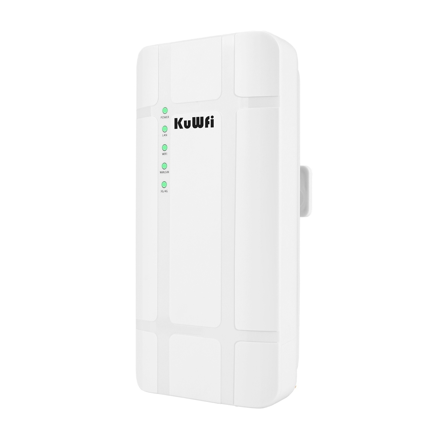 KuWFi QC300K Outdoor Waterproof IP66 4G LTE Router With Sim Card 300Mbps High-Speed Wireless Router