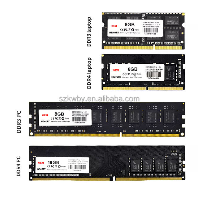 DDR3 4GB 8GB 1600MHz Desktop Memory RAMs 1600 MHz DDR 3 for Desktop Computers