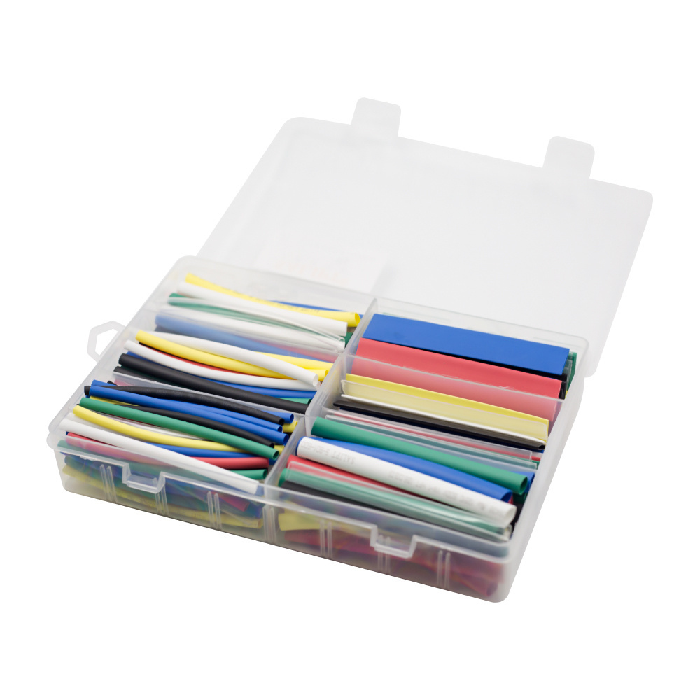 168pcs Colorful Heat Shrink Tubing Insulation Set With 7Color 90mm Length