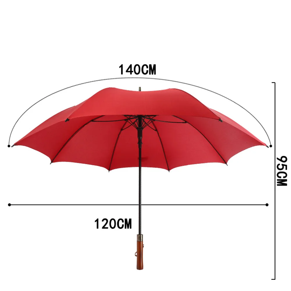 Stylish 16k manual open fashion windproof custom branded logo printing cheap outdoor golf umbrella.