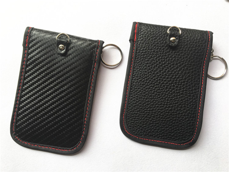 RFID Keychain Shielding Box Car Key Signal Shielding Cover Wifi/Gsm/Lte/Nfc/Rf Shielding Faraday Bag