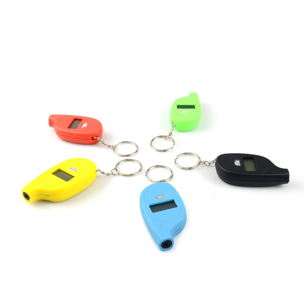 Mini LCD Digital Tire Tyre Air Pressure Gauge Tester Keychain