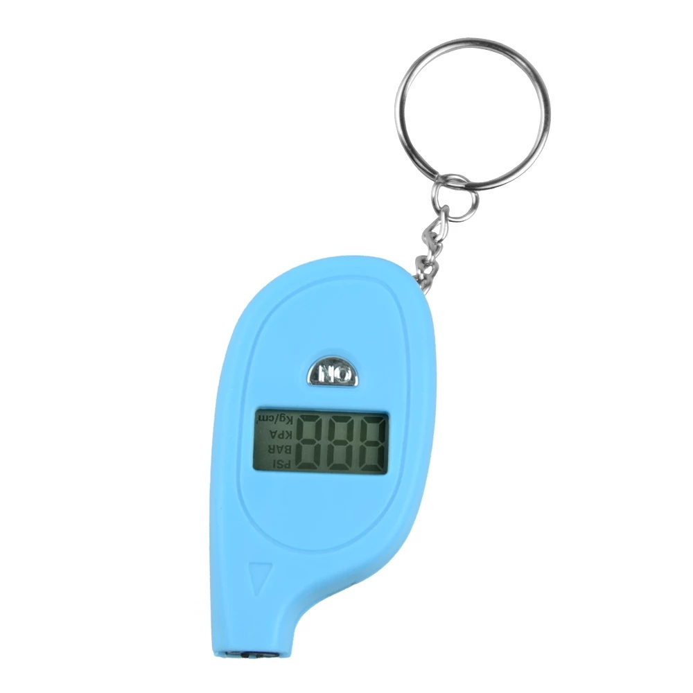 Mini LCD Digital Tire Tyre Air Pressure Gauge Tester Keychain