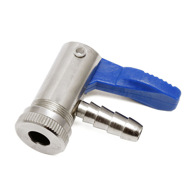 6mm/8mm Thumb-Lock Air Chuck For Motor Vehicles Tyre Inflating Clip-on Quick Connector Tool