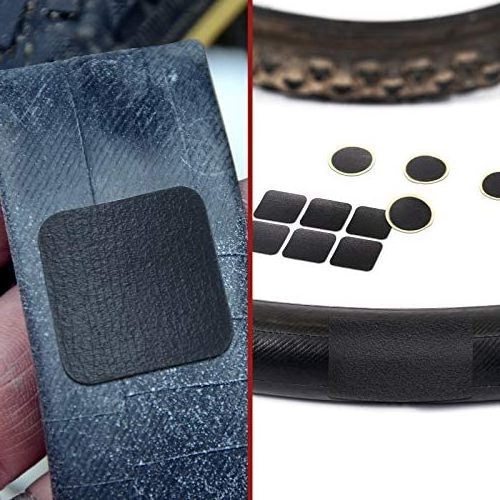 Bicycle Tire Patches Quick Drying Mountain Bike Tire Patch Tools No-glue Adhesive Bicycle Repairing Accessories