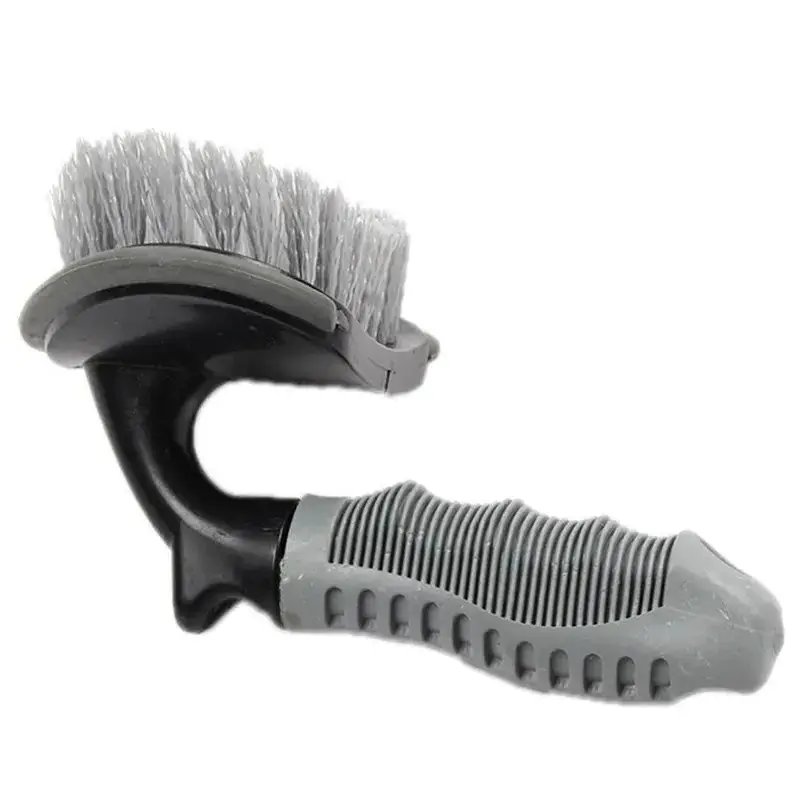 1PC Car Auto Spoke Truck Motorcycle Alloy Wheel Brush Tire Rim Hub Clean Plastic Coated Wire Wash Washing Cleaning Tool