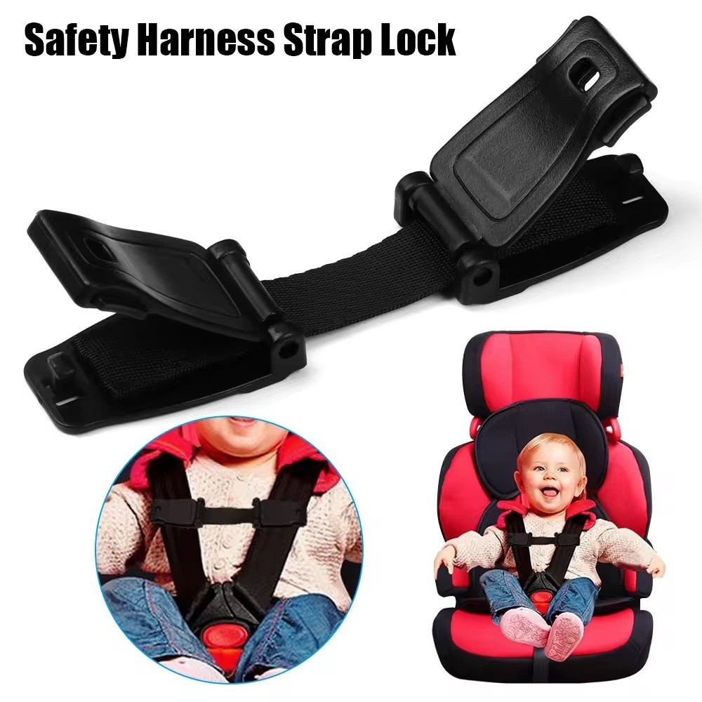 Car Seat Chest Harness Clip Highchair Safety Seat Belt Buckle Harness Strap Lock Anti Slip Child Adjustable Chest Clip