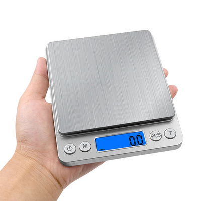 Mini 2kg 2000g/0.1g Electronic Digital Platform Jewelry Weighing Scale