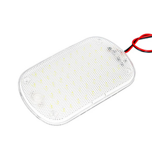 60LED 12V-85V LED Car Vehicle Interior Dome Roof Ceiling Reading Light Lamp Interior Car Roof Light