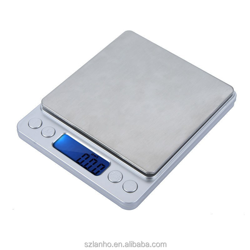 Mini 2kg 2000g/0.1g Electronic Digital Platform Jewelry Weighing Scale