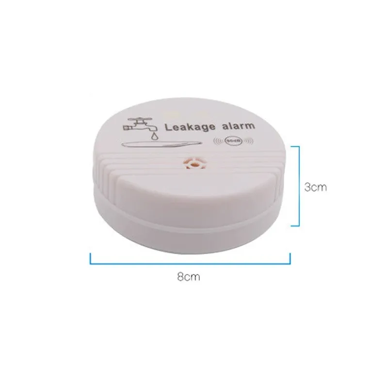 Water Leak Detector Alarm 90dB Voice Alert Wireless Water Leakage Sensor House Safety Home Security Alarm System