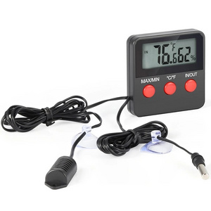 Egg Incubator Reptile Tanks Brooders Electronic Thermometer Hygrometer Digital LCD Display Temp Humidity Monitor Meter