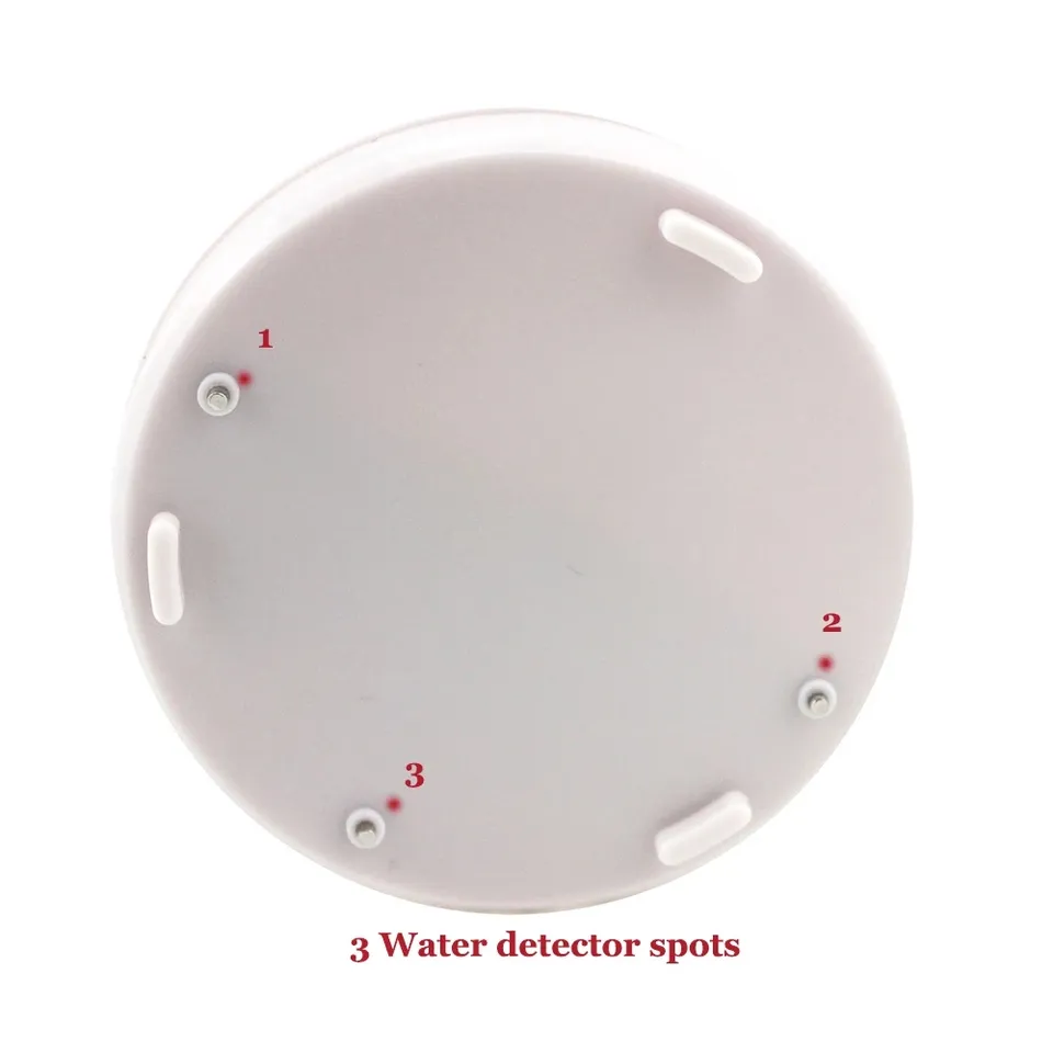 Water Leak Detector Alarm 90dB Voice Alert Wireless Water Leakage Sensor House Safety Home Security Alarm System