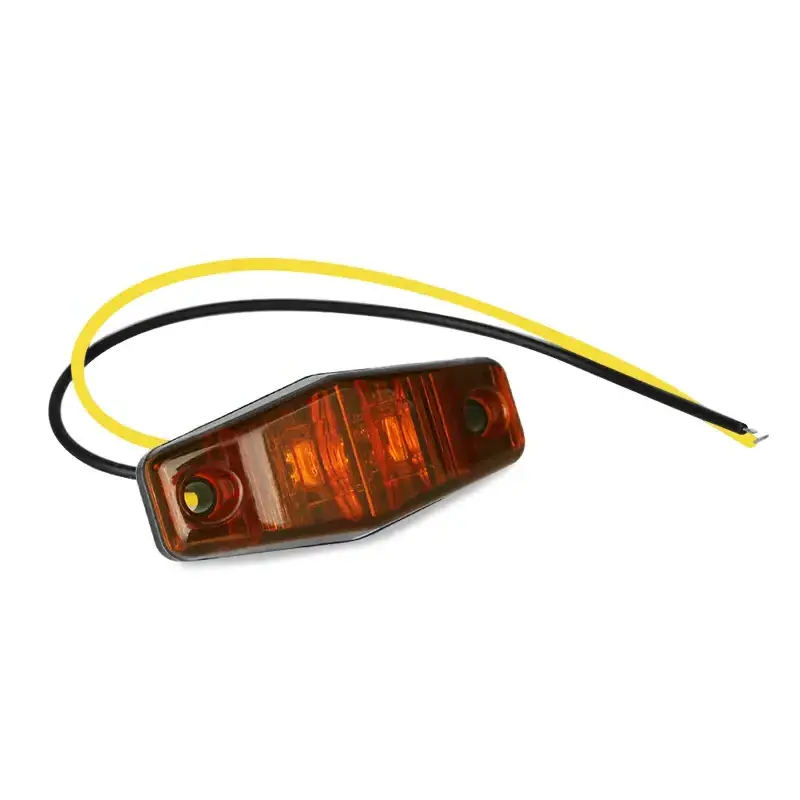 LED Side Marker Light Clearance Lamp 12V 24V E-marked Car Truck Trailer BUS Rear lamp external Lights Parking lights atv