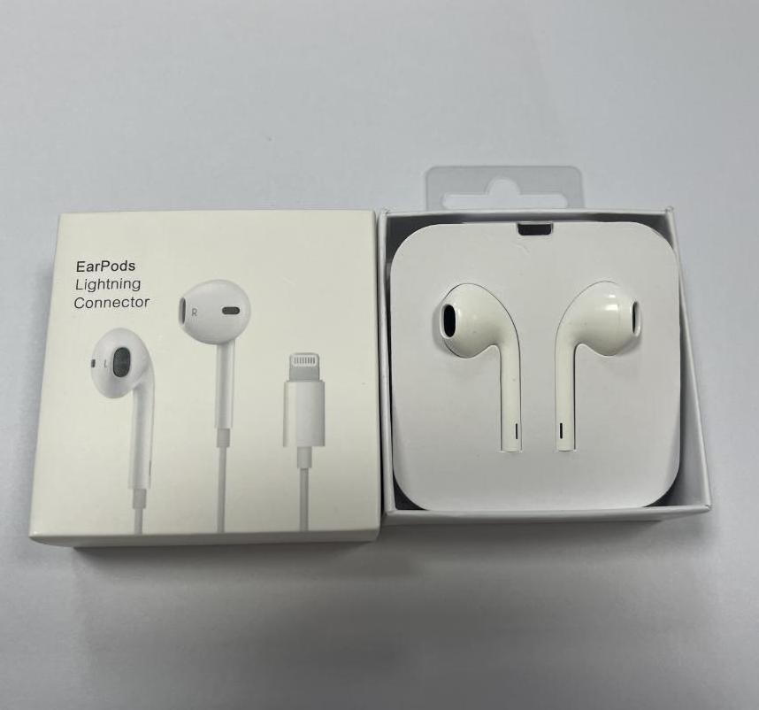 Hot Sell Factory Wholesale Original Quality Light Wired Earphones Headphone Hifi Stereo With Mic For Iphone 14/13/12