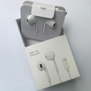 Hot Sell Factory Wholesale Original Quality Light Wired Earphones Headphone Hifi Stereo With Mic For Iphone 14/13/12