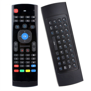 MX3 Standard Version Support Multi Languages Air Fly Mouse T3 Smart Remote Control 2.4G RF Wireless Keyboard For Android TV Box