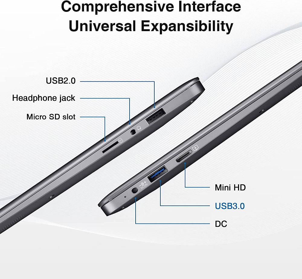 In Stock cheapest portable ultrathin 14inch 8GB+256GB SSD brand new laptop computer notebook ordinateur portable students laptop