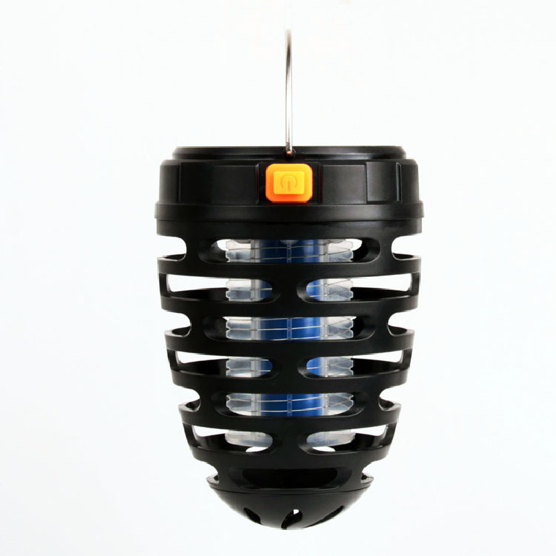 Outdoor Waterproof Usb Rechargeable Bug Zapper Solar Electric Insect Mosquito Killer Garden Hook Camping Lights