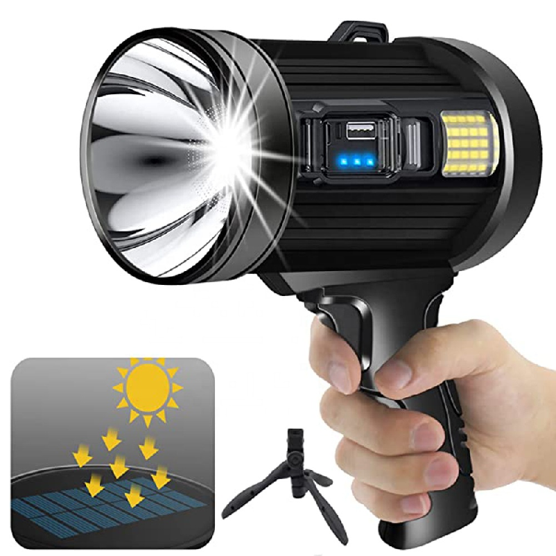 Portable Smart Led Hunting Defense New Design High Lumen Spotlights Flashlight Spotlights