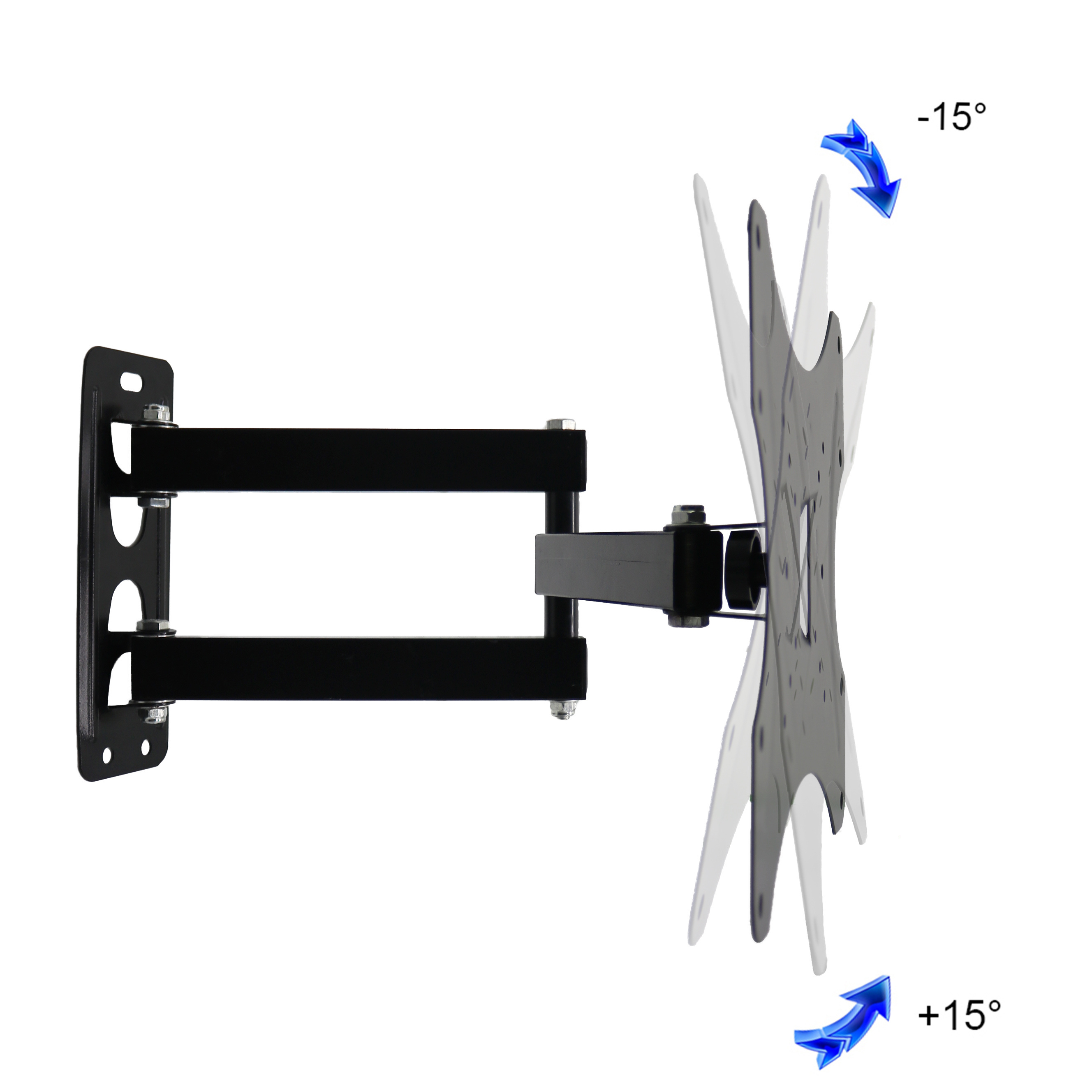 Factory Hot Sale Full Motion Tv Wall Mount Bracket 180 Degrees Swivel Tv Bracket for Tv For Led Lcd 26