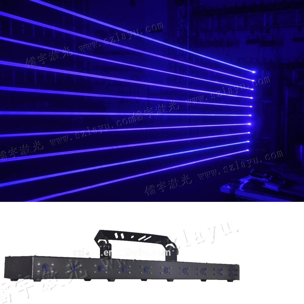 2023 hot sale laser red green blue RGB dj disco beam 10 beam head laser bar  laser light