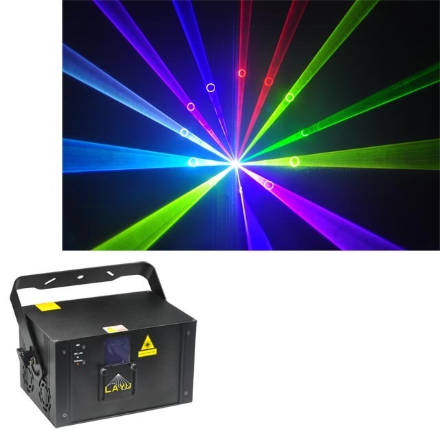 LAYU AD10RGB Stage Light Professional small housing 2W 1w rgb animation laser light For Party DJ Light KTV room