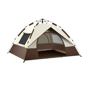 Fully Quick Open Portable Large Interior Space Tents Camping Outdoor Waterproof Automatic Camping Tent For Family Party Travel