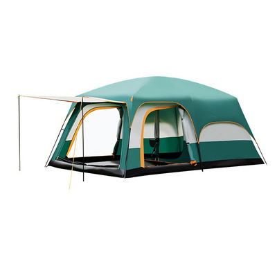 Mobile House Luxury Tents Hotel Resort Villas Camping Tent Family Outdoor And 8-10 person big camping tent waterproof 2 bedrooms