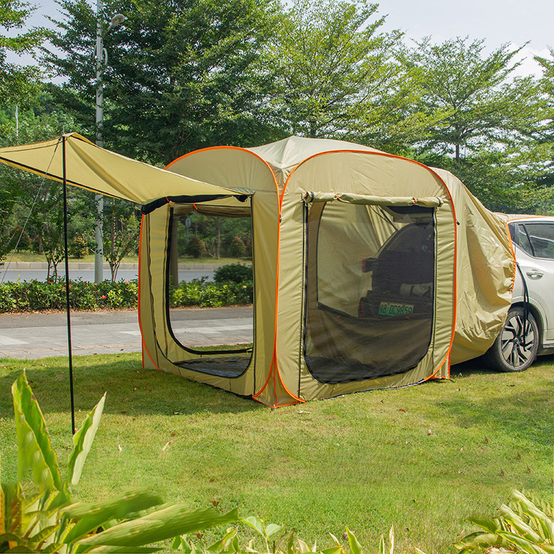 Manufacturers Outdoor Camping Rear Link Tent Set Vehicle Back Awning Car Tail Tent Suv Side Tent