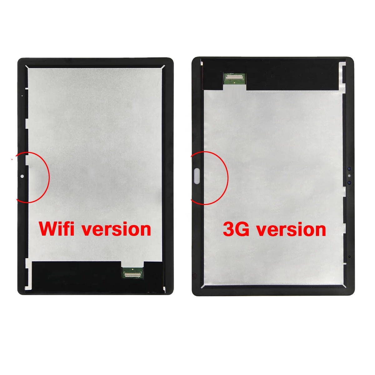 For Huawei LCD Screen AGS2-W09/T5 10 KOB-W09/T3 8 AGS-W09/T3 10 AGS3-W09/T10S BAH3-W09 MRX-W09 T3 7/BG2-U01 Tablet Touch Display