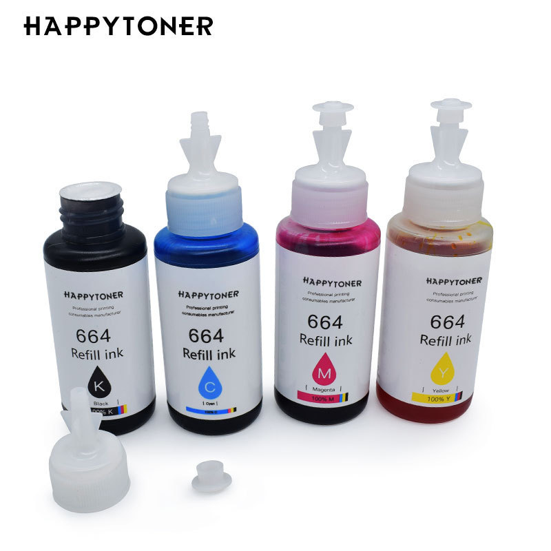 HAPPYTONER T6641/T6642/T6643/T6644 Compatible Ink Cartridge For Epson Ink Printer L801/L800/L810 /L1800