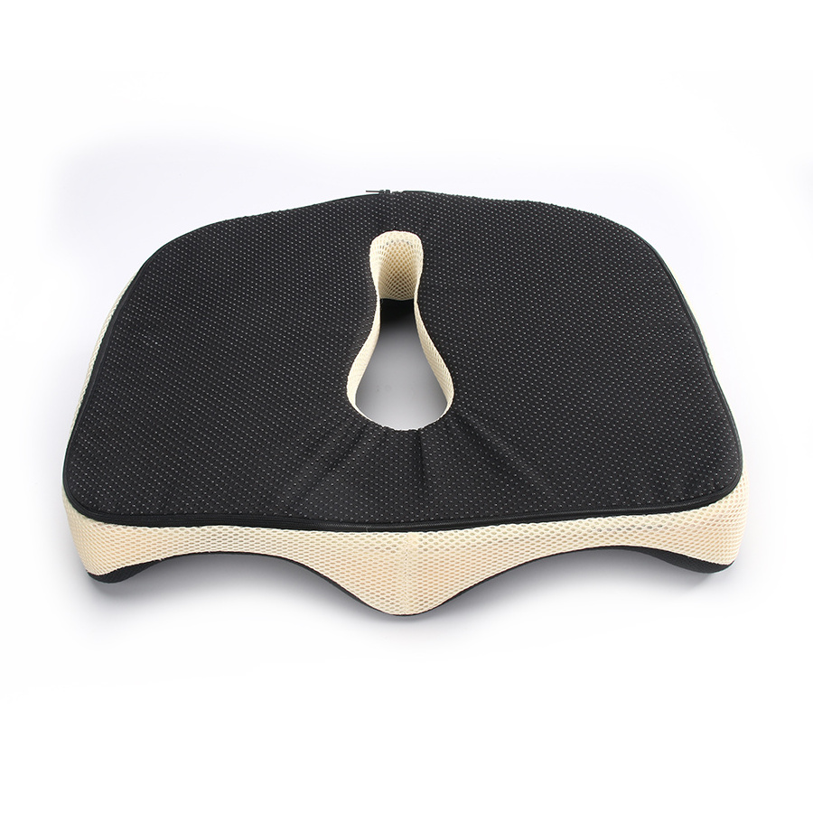 Long Hour Driving Hemorrhoid Car Cushion, Drivers Seat Butt Mat New Memory Foam Coccyx Chair Cushion