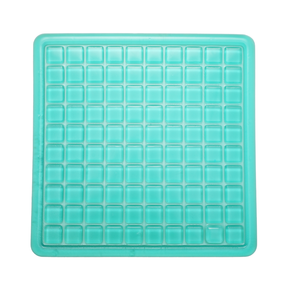 41*41*3 Square Ice Gel Seat Cushion Orthopedic Memory Foam Mesh Sciatica Gel U Shaped Chair Seat Cushion Pad