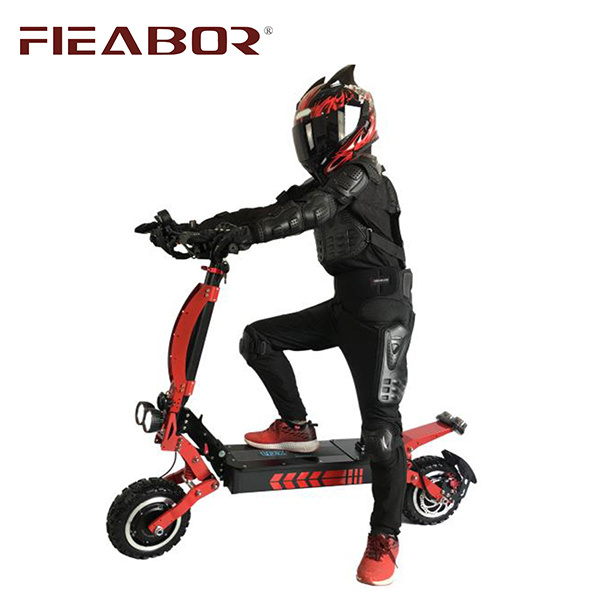 11 Inch Fat Tire Electric Scooter 3600W 60V High Power Off Road Anti-Skid Shock Absorber Scooter