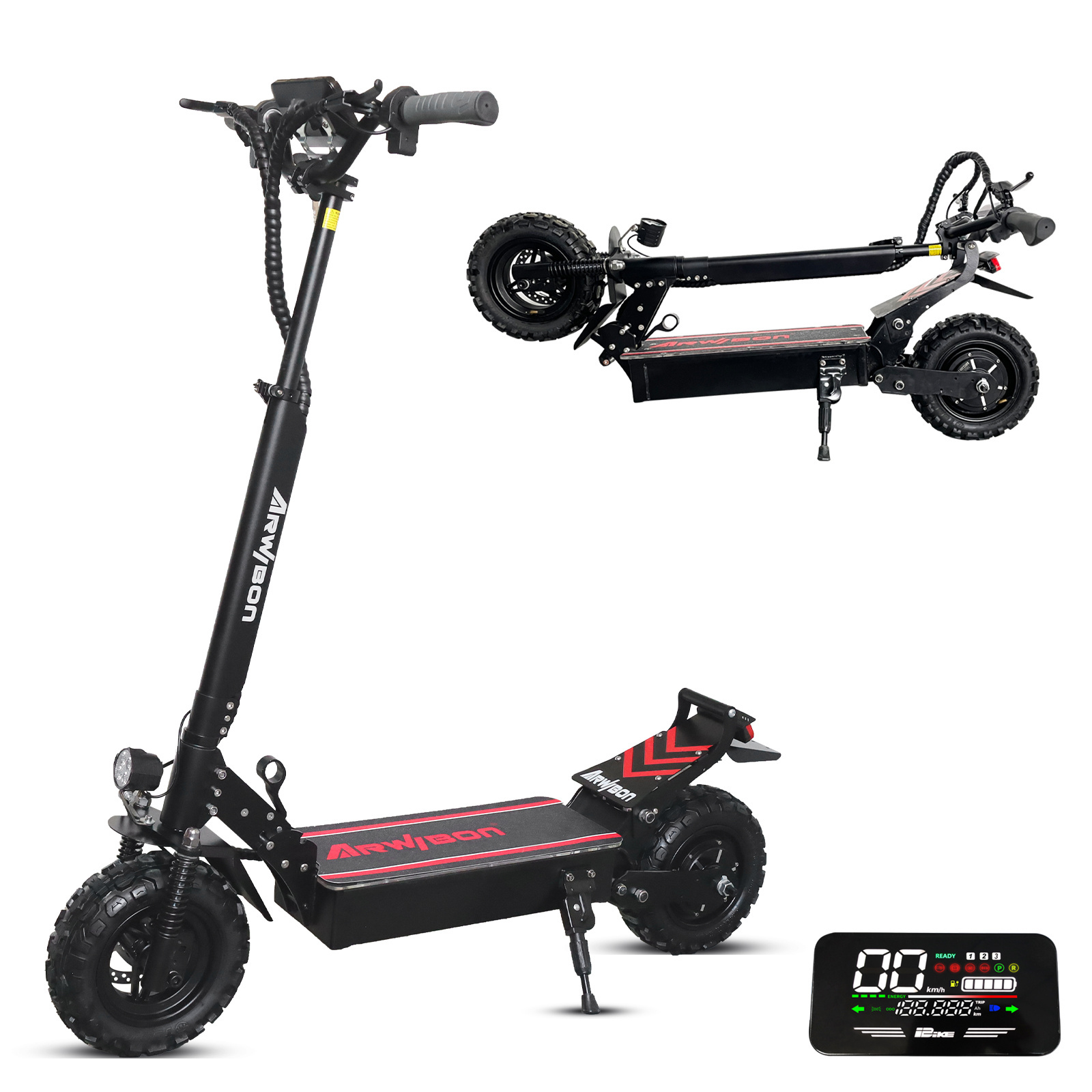 Arwibon Q30 Scooter 48V 2500W 60km/h powerfully electric scooter- in Poland US warehouse with CE FCC OEM ODM Drop shipping