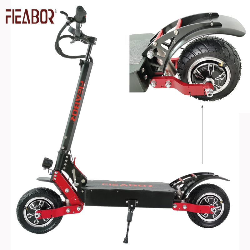 High Speed Off Road Foldable Flj tow  Wheel Go Board Electric Scooter Kick For Adults For Sale