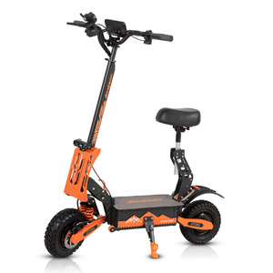 Arwibon GT08 US warehouse 5600w cross country electric scooter 2 wheels 11 inch off road tire adult  escooter manufacturer