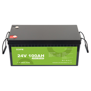 24V100ah Lifepo4 ABS Battery UK DE IT 24V 100Ah 200Ah 300Ah 500Ah Lifepo4 Akku Battery Pack Solares Baterias De Litio 24V 100Ah