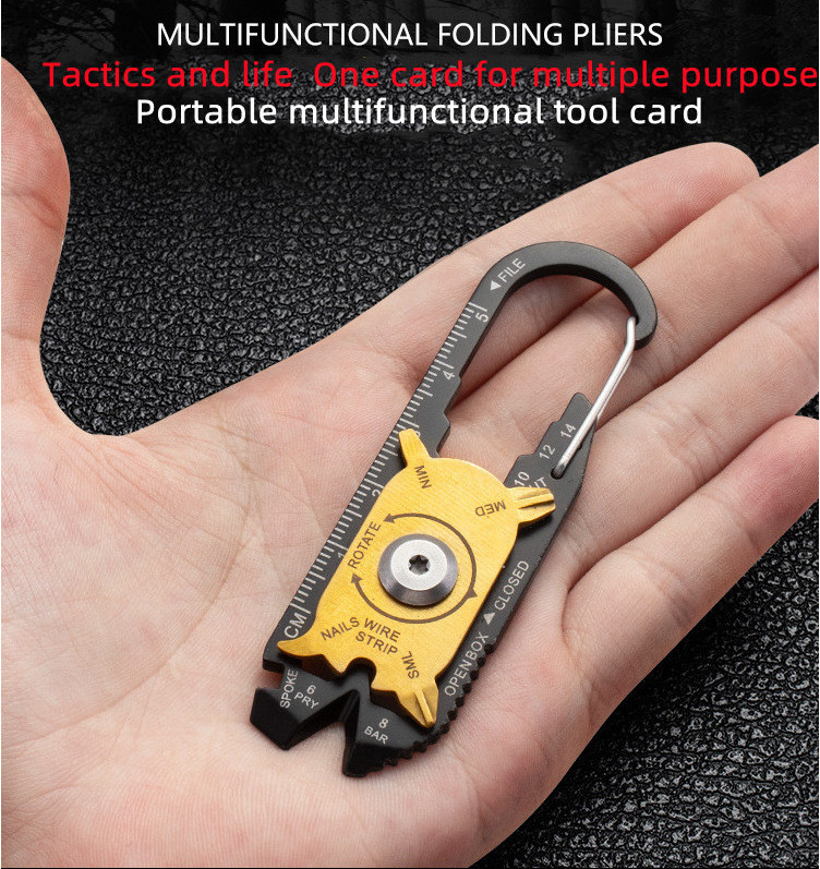 20 in 1 Multitool Creative Wire Cutter Portable Screwdriver for Outdoor Survival Camping Fishing Hiking EDC Gadget