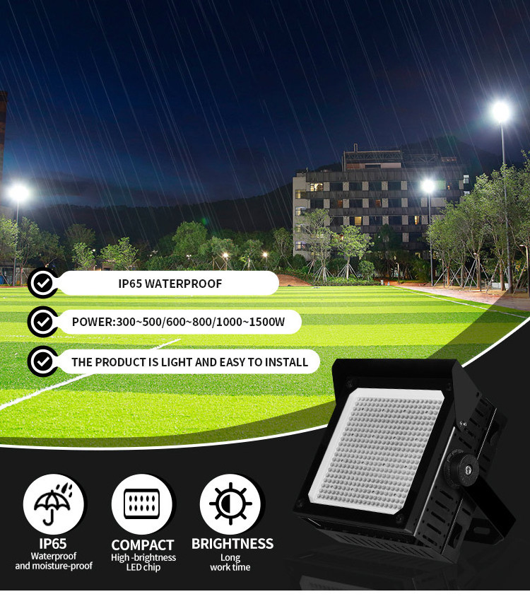 Outdoor Modular Soccer Lighting Stadium Laser Lights Refletor Projecteur 500W 600W Sports Stadiums LED Flood Lights