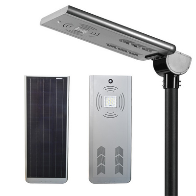 Replaceable Battery Solar Lamp Waterproof All In One Integrated Outdoor Solar Led Street Light 60w