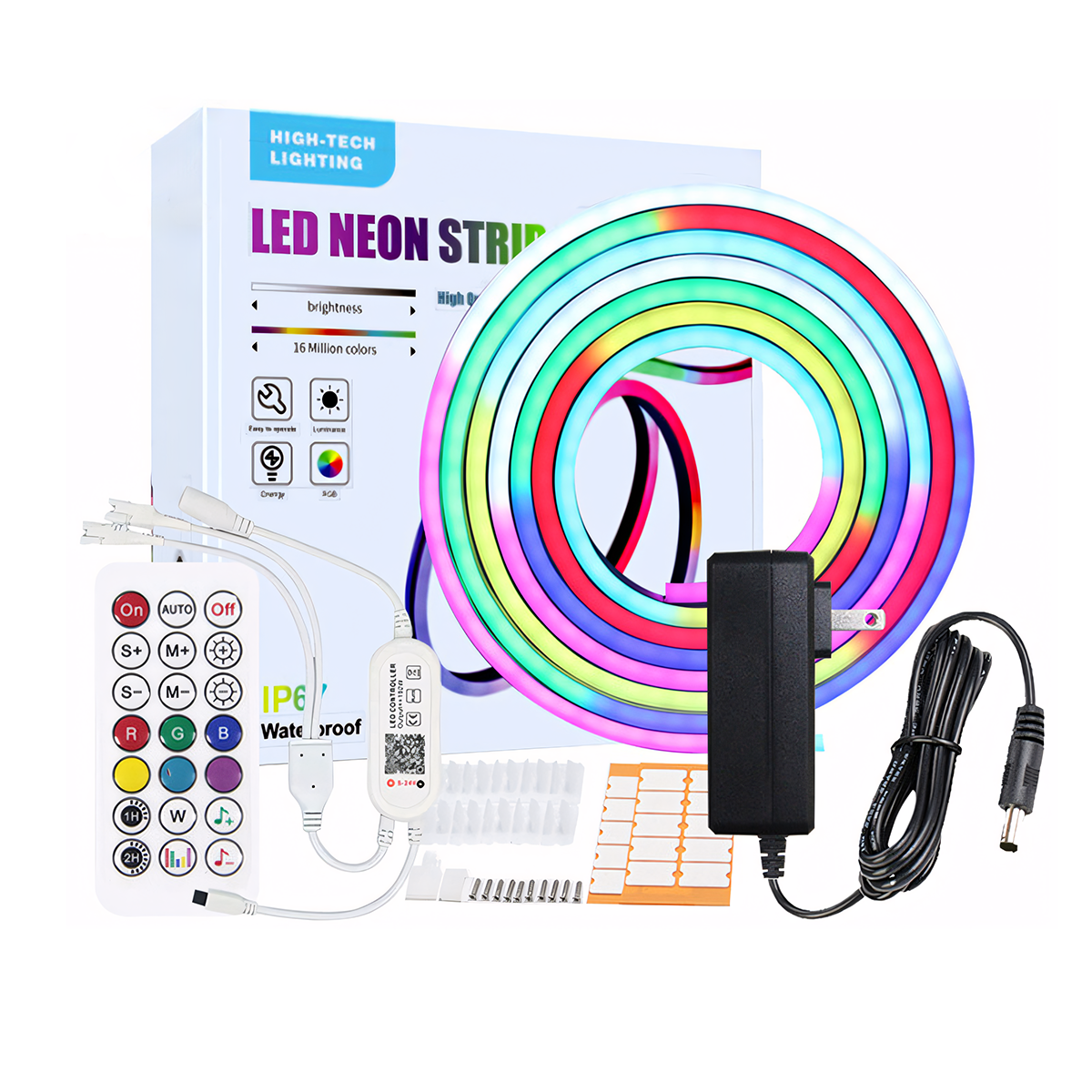 Holiday Light 5m 10m Waterproof Led Strip APP Or Wifi 12v Remote Controlled SMD 5050 2835 RGB Smart Led Strip Light