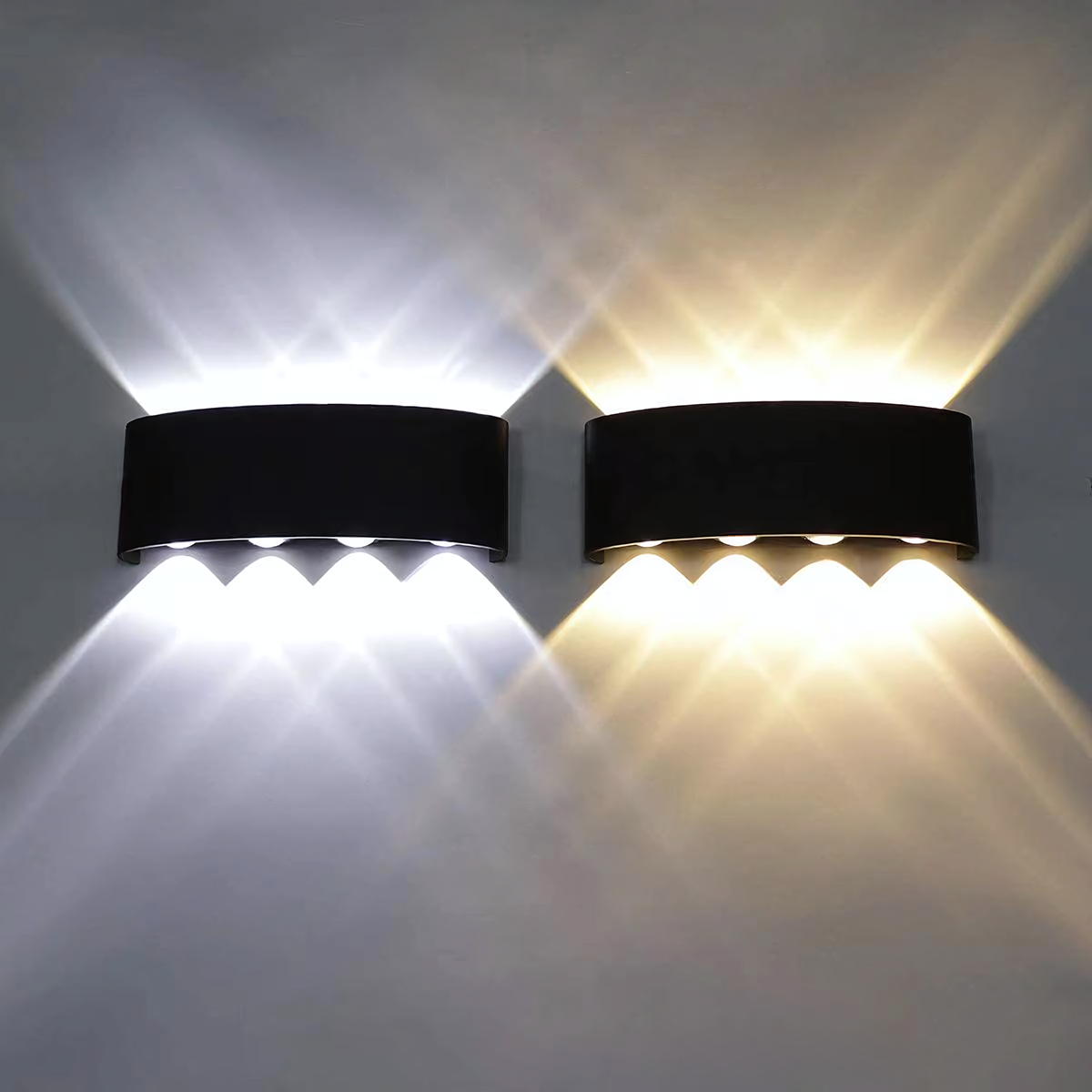 High Quality Outdoor Up Down Lighting Wall Light Waterproof Garden Led Wall Lamp Sconce Modern Outdoor Mounted Led Lights