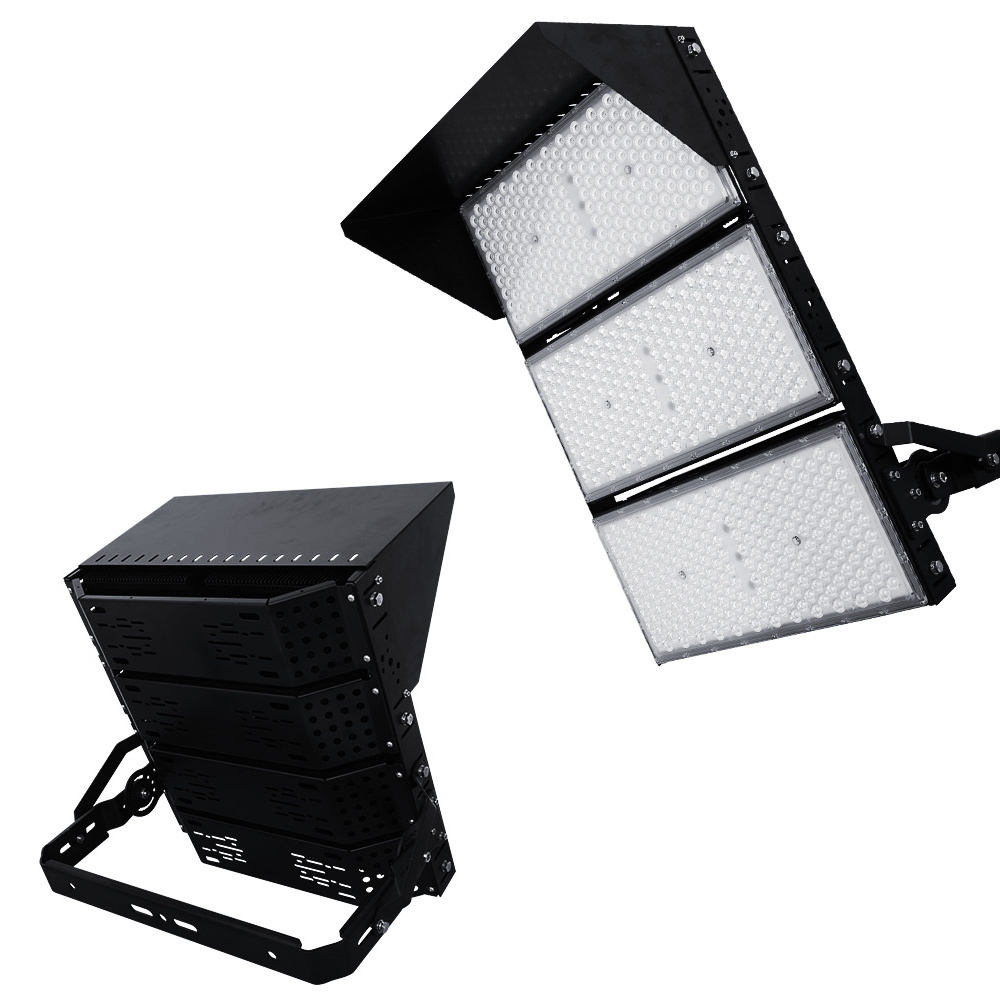 High Brightness Lens Angles Optional Outdoor Sport Tennis Cricket Stadiums Lighting Floodlight 1000w 1500w LED Stadium Lights