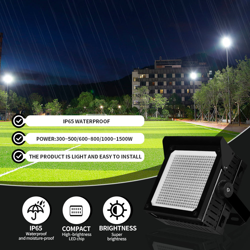 LED Flood Light Sport Light Stadium Dimmable Outdoor 500w 600w 800w 1000w LED Football Stadium Lights For Outdoor Sports Events