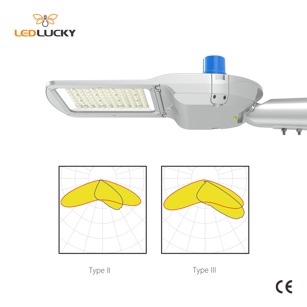 Outdoor Decorative Street Lights Enec High Luminosa Efficiency 20W Led Stand Alone 100W led street light 240W