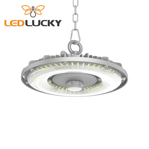 Multifunction Waterproof Emergency Industry Highbay Lighting Outdoor IP65 Waterproof Ufo Led High Bay Lights For Shopping Mall